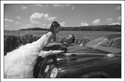 Shooting photo effectué par le photographe Sophie à Villejuif : photo de mariage