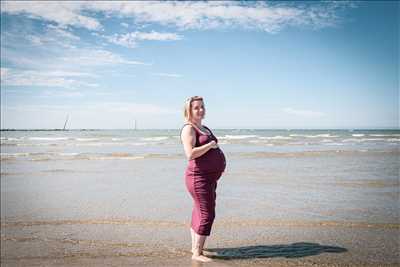 Shooting photo réalisé par Timothée intervenant à Vire Normandie : photographie de grossesse