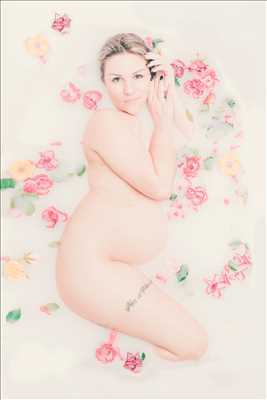 cliché proposé par Nico à Lens : photo de grossesse