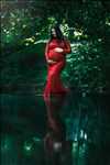 photo numérisée par le photographe Nico à Lens : photo de grossesse