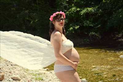 Exemple de shooting photo par Marilyne  à Vedène : photo de grossesse
