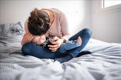 photographie de Cassandra à Orsay : photographe pour bébé à Orsay