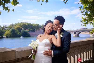 Shooting photo effectué par le photographe Toetra à Sanary-sur-Mer : photo de mariage