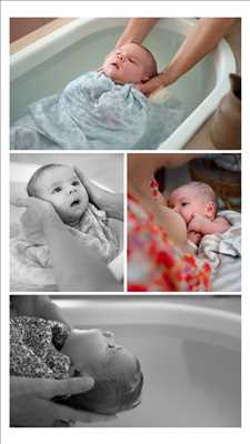 photo prise par le photographe Lauren à Annecy : photographie de nouveau né