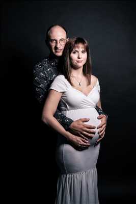 photo numérisée par le photographe jeremy à Montpellier : photographie de grossesse