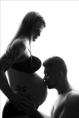 Exemple de shooting photo par ADN à Brethenay : shooting grossesse