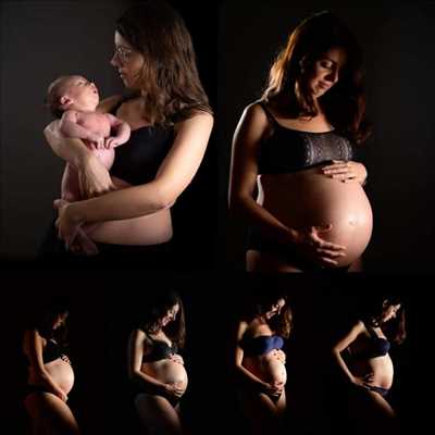 photo prise par le photographe Olivier à Hyères : shooting grossesse