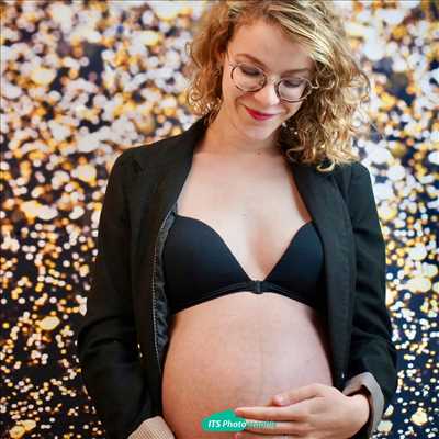 photo prise par le photographe Jeremy à Nogent-le-Rotrou : photographie de grossesse