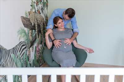 photo prise par le photographe Michèle à Houilles : shooting grossesse