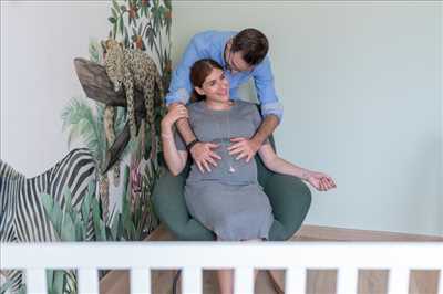 photo prise par le photographe Michèle à Montigny-le-Bretonneux : shooting grossesse