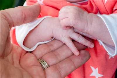 Shooting photo effectué par le photographe Michèle à Les Clayes-sous-Bois : photo de naissance