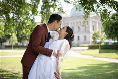 photo prise par le photographe Morgan à Saint-Louis : photographie de mariage