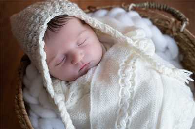 photo prise par le photographe Pauline à Soissons : photographie de nouveau né