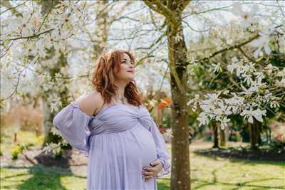 photographie de Laura à Revin : shooting grossesse