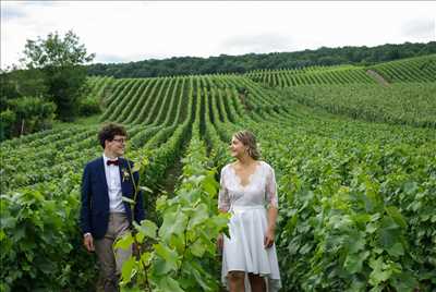 photo prise par le photographe Morgane à Épernay : shooting mariage