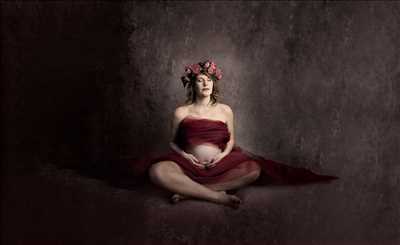 Exemple de shooting photo par Adeline à Montélimar : photo de grossesse