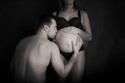 photo numérisée par le photographe Adeline à Montélimar : photographie de grossesse