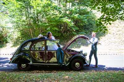 photo numérisée par le photographe Marion à Ussel : photo de mariage