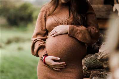 photo numérisée par le photographe Stéphani à Compiègne : photographe grossesse à Compiègne