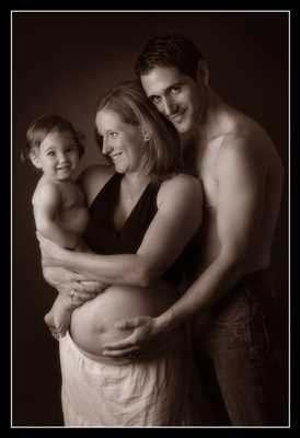photo numérisée par le photographe BRUNO à Castres : photographe grossesse à Castres