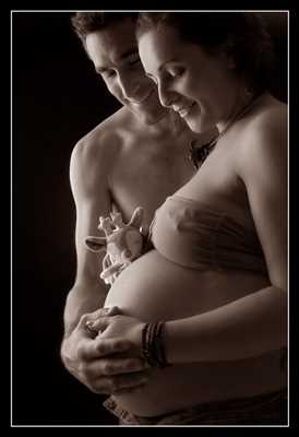photo prise par le photographe BRUNO à Lavaur : photo de grossesse