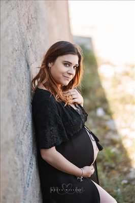 photo numérisée par le photographe Maéva à La rochelle : photo de grossesse
