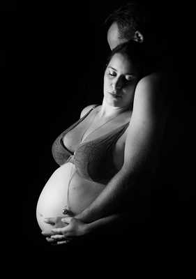 photo prise par le photographe Nicolas Siebert à Orvault : shooting grossesse