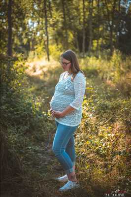 cliché proposé par Etienne à Fontainebleau : photographie de grossesse