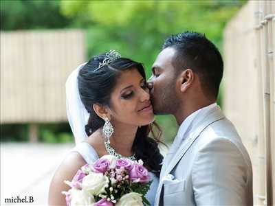 photo prise par le photographe Michel à Montmorency : shooting mariage