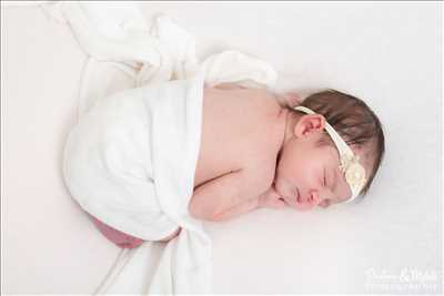 photo numérisée par le photographe Mehdi à Bernay : photo de naissance