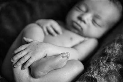 photo numérisée par le photographe Malfoy Photographe à Le Blanc : photographie de nouveau né