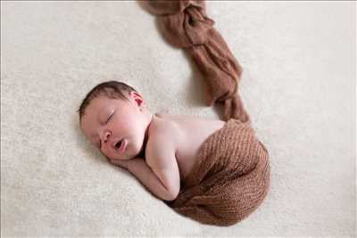 photo numérisée par le photographe Bélinda  à Mauges-sur-Loire : photo de naissance