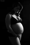photo numérisée par le photographe Bélinda  à Angers : photographie de grossesse