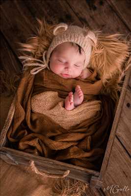 photo numérisée par le photographe Manon à Lorient : photo de naissance