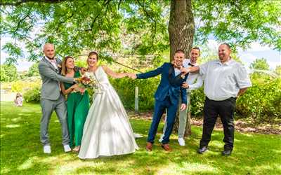 photo prise par le photographe Romain à Nanterre : photographie de mariage