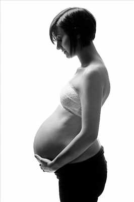 photo numérisée par le photographe Bruno Riva Photographie à Vineuil : photographe grossesse à Vineuil