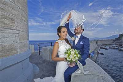 photo numérisée par le photographe stephanie à Calvi : photographie de mariage