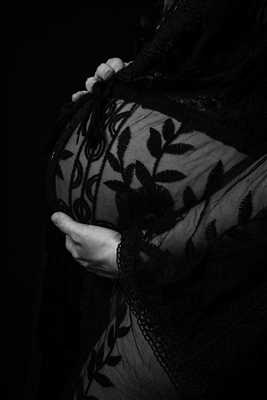photo numérisée par le photographe Sophie à Verdun : photographie de grossesse