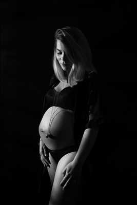 photo numérisée par le photographe Mathias à Figeac : photographie de grossesse