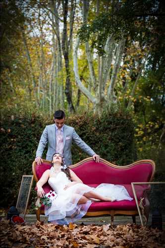 Shooting photo effectué par le photographe Severine à Beaucaire : shooting mariage