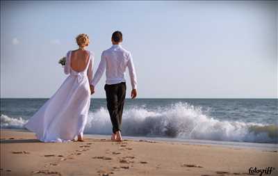 photo numérisée par le photographe Fotogriff à Royan : photo de mariage