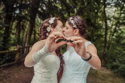 photo numérisée par le photographe Julie à Bonneville : shooting mariage