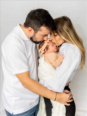 Exemple de shooting photo par Rodney à Brie-comte-robert : photo de naissance