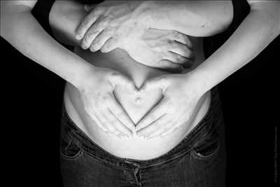 photo numérisée par le photographe fred à Senlis : shooting grossesse