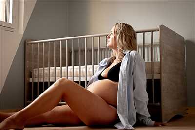 photo numérisée par le photographe marion à Clermont ferrand : shooting grossesse