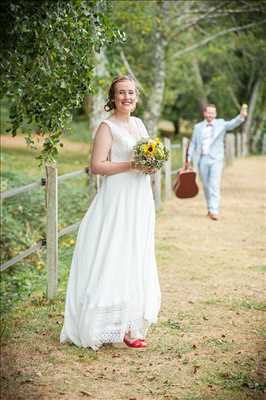 Shooting photo effectué par le photographe Philippe à Nontron : shooting mariage