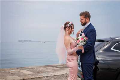 photo numérisée par le photographe Andréa à St Lo : shooting mariage