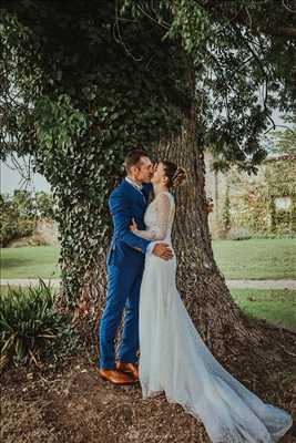 photographie de Laetitia à Langon : photo de mariage