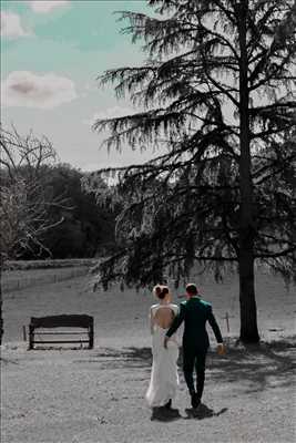 photo numérisée par le photographe Laetitia à Langon : photo de mariage