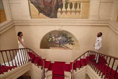 photo numérisée par le photographe Michel à Pontoise : photographie de mariage